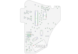 APPLE MACBOOK AIR A1932 AUDIO BOARD 820-01124 BOARDVIEW